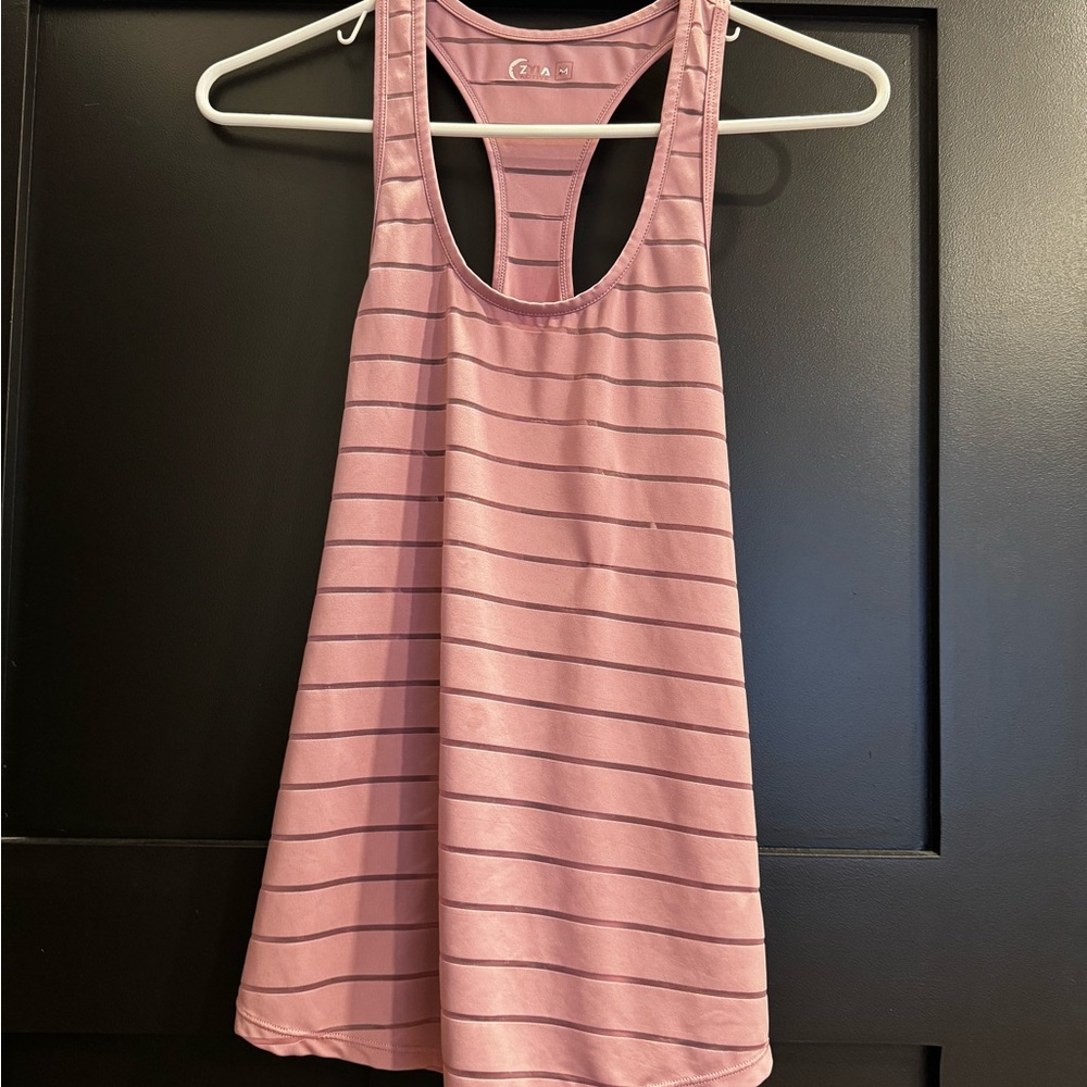 Champion Pink Striped Women's Tank Top